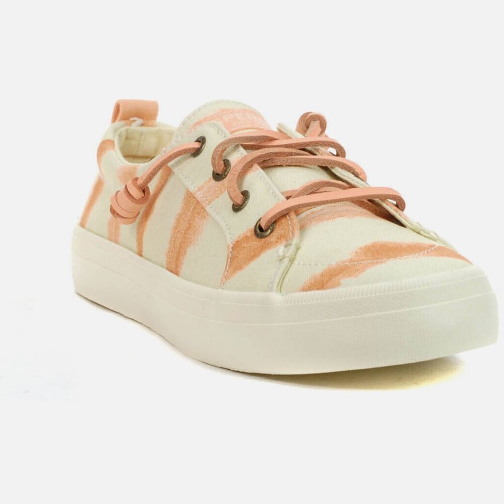 NEW Sperry Women's Crest Vibe Rose Tie Dye Sneakers STS87192